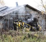 Saint-Liboire : incendie dans un bâtiment agricole