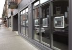 Le centre-ville rétro en vitrine