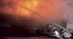 Une résidence ravagée par les flammes à Saint-Pie