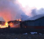 Un bâtiment agricole détruit à Saint-Pie