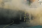 Incendie d’un garage sur la rue Rouleau