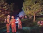 Un garage résidentiel flambe à La Présentation