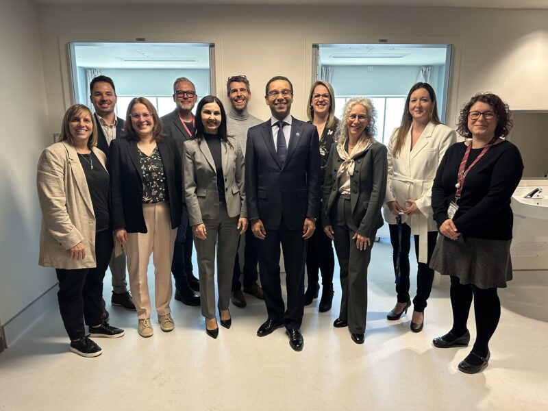 Une nouvelle unité d’intervention brève pour les jeunes a vu le jour à l’Hôpital Honoré-Mercier de Saint-Hyacinthe grâce à un investissement du gouvernement du Québec et à un don d’Opération enfant Soleil. Photo gracieuseté