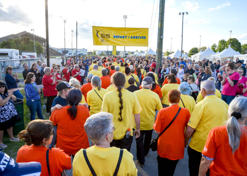 Le Relais pour la vie de la Société canadienne du cancer espère amasser 55 000 $ à Saint-Hyacinthe le 8 juin. Photothèque | Le Courrier ©