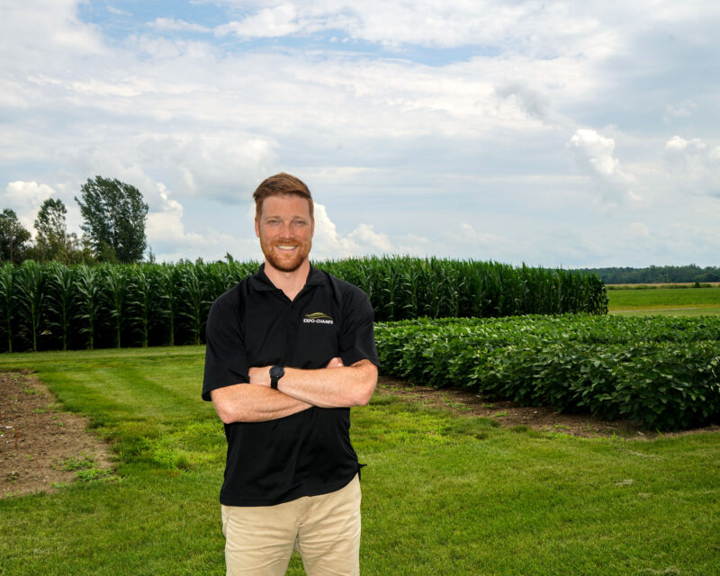 David Messier, directeur général de la Société d’agriculture de Saint-Hyacinthe, promoteur de la 25e édition d’Expo-Champs. Photothèque | Le Courrier ©