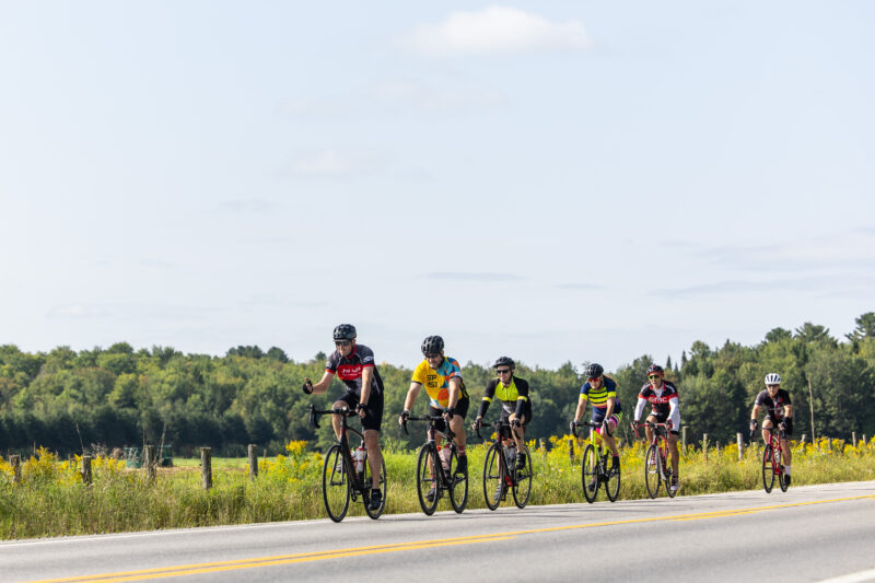 Les 24 et 25 août, des centaines de cyclistes feront escale à Saint-Hyacinthe où ils choisiront différents parcours afin d’amasser des fonds pour la sclérose en plaques. Photo gracieuseté