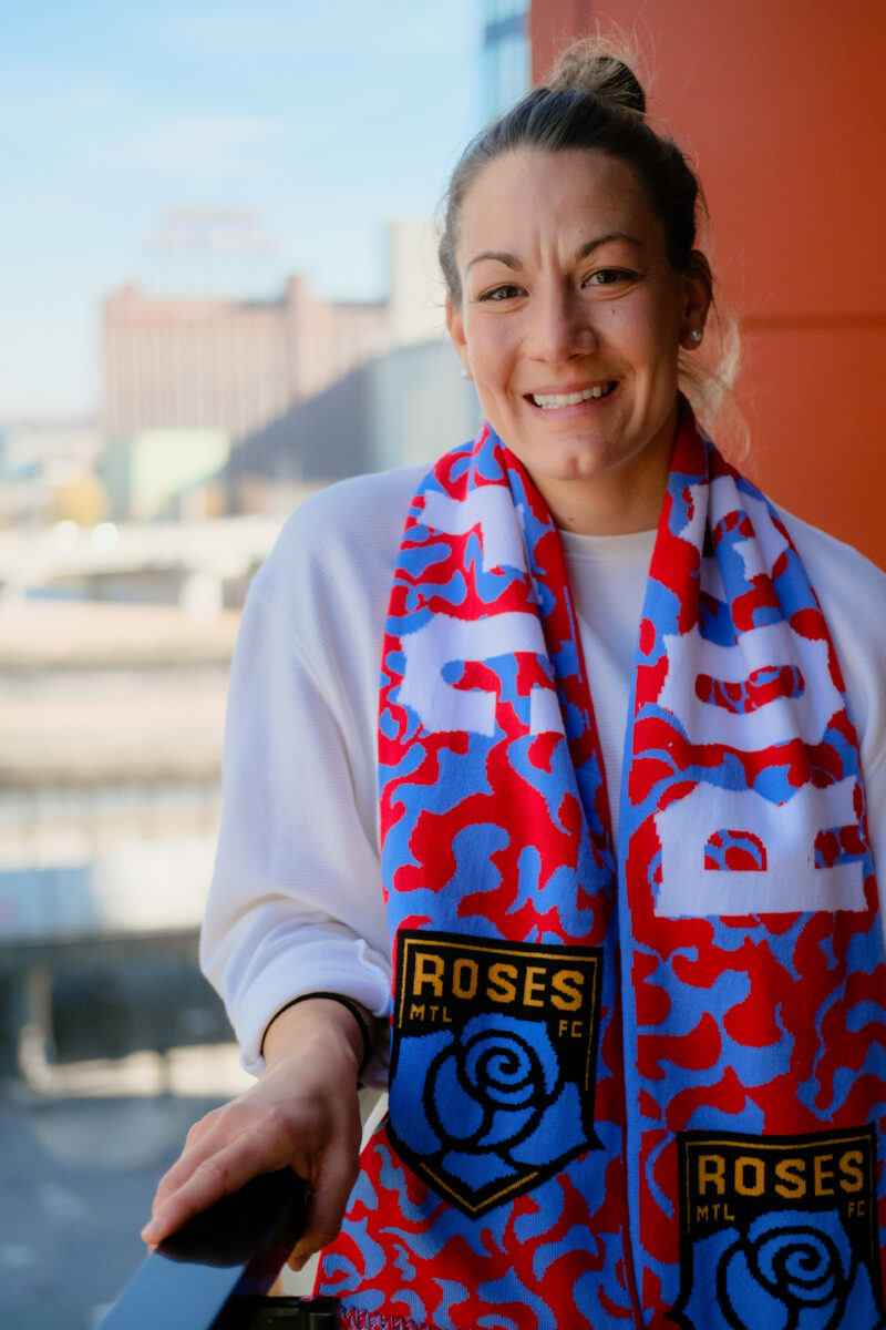 La Maskoutaine Gabrielle Lambert s’alignera avec les Roses de Montréal lors du lancement de la toute première saison de la Super Ligue du Nord au printemps prochain. Photo Roses de Montréal