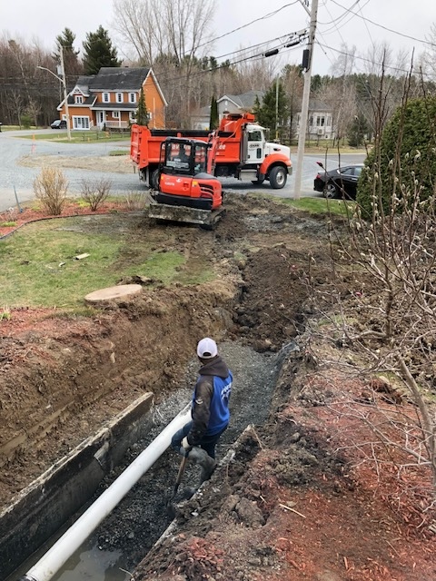 Cela fait moins de cinq ans qu’ont été effectués les travaux pour brancher au réseau d’égout de Saint-Hyacinthe 46 résidences et 12 locaux commerciaux sur les rues Palardy et Berger et sur un tronçon du boulevard Laurier, à Sainte-Marie-Madeleine. Photo gracieuseté