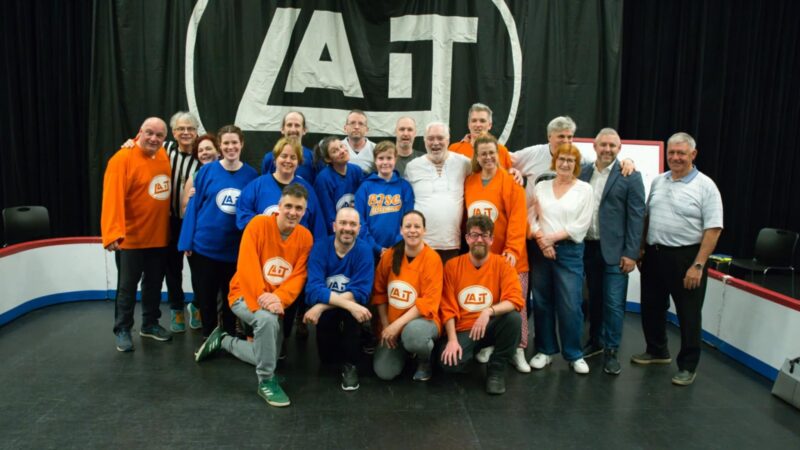 Les Légendes de la LAIT tiendront un match d’impro bénéfice le 31 mai, à 19 h 30, au Collège Saint-Maurice. Photo gracieuseté