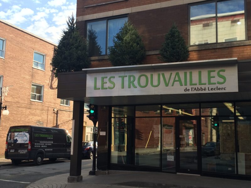 Les Trouvailles de l’Abbé Leclerc sont situées au 1805, rue des Cascades à Saint-Hyacinthe. Photo gracieuseté