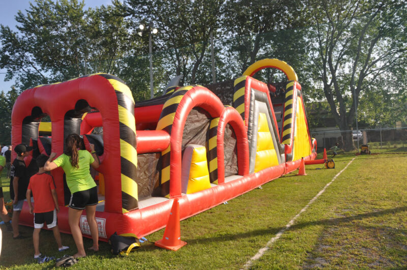Différentes animations seront proposées dans le cadre de la fête communautaire des Loisirs Douville, dont des jeux gonflables. Photo gracieuseté�