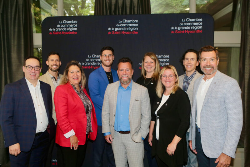 La 133e assemblée générale annuelle de la Chambre de commerce s’est tenue le 10 juin au Club de golf de Saint-Hyacinthe. Photo Robert Gosselin | Le Courrier ©