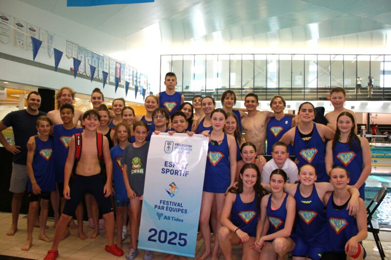 De belles performances du Club de natation de Saint-Hyacinthe
