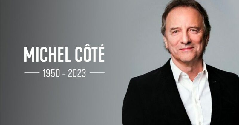 CinéMaska revisitera l’œuvre du grand acteur qu’a été Michel Côté au cours des prochaines semaines. Photo tirée de Facebook