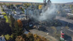 Incendie de la meunerie de Saint-Damase :  les pompiers ont eu chaud
